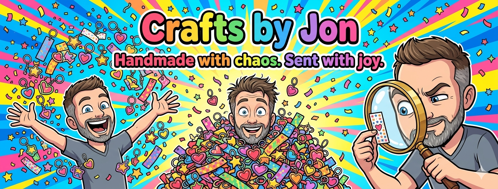 Crafts by Jon — Handmade with chaos. Sent with joy.