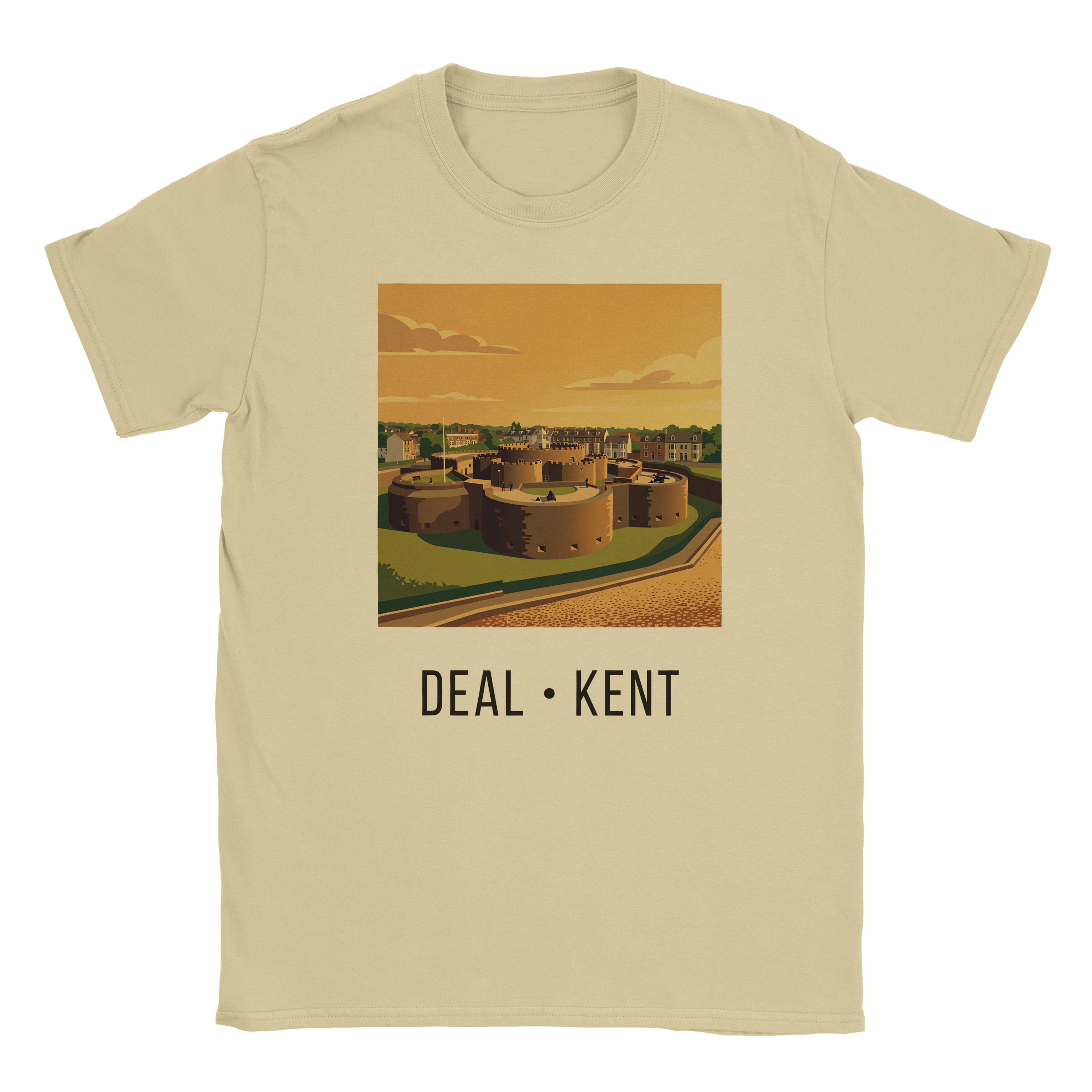Deal Castle T-Shirt | Kent Tudor History Print