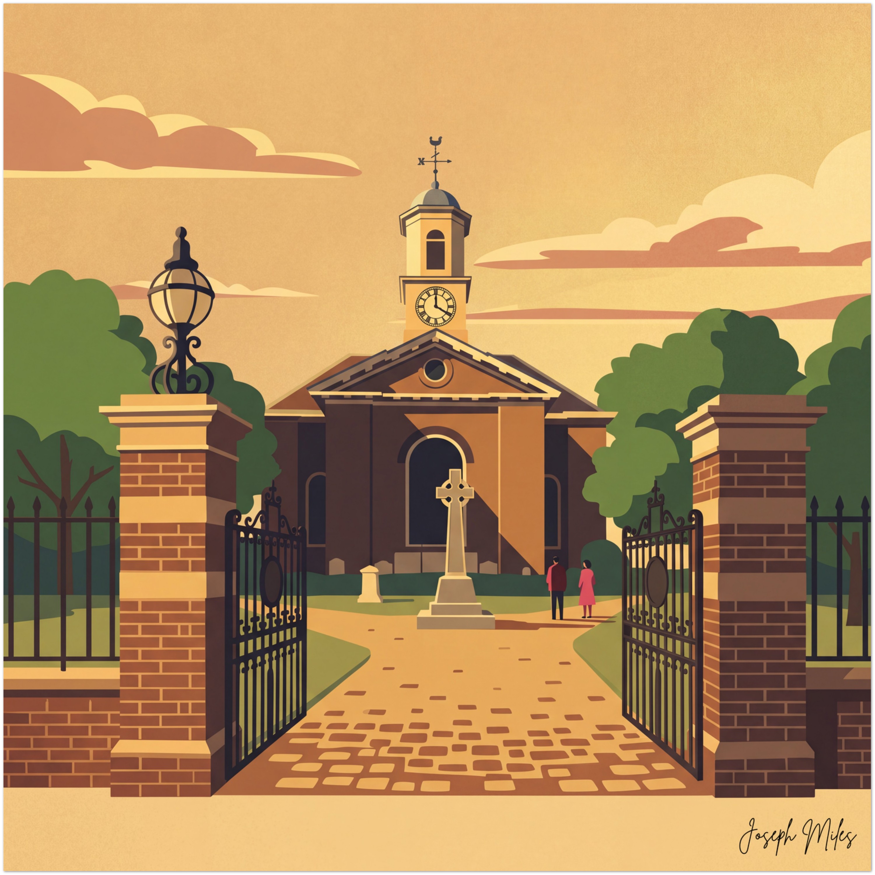 St George's Church Deal Art Print