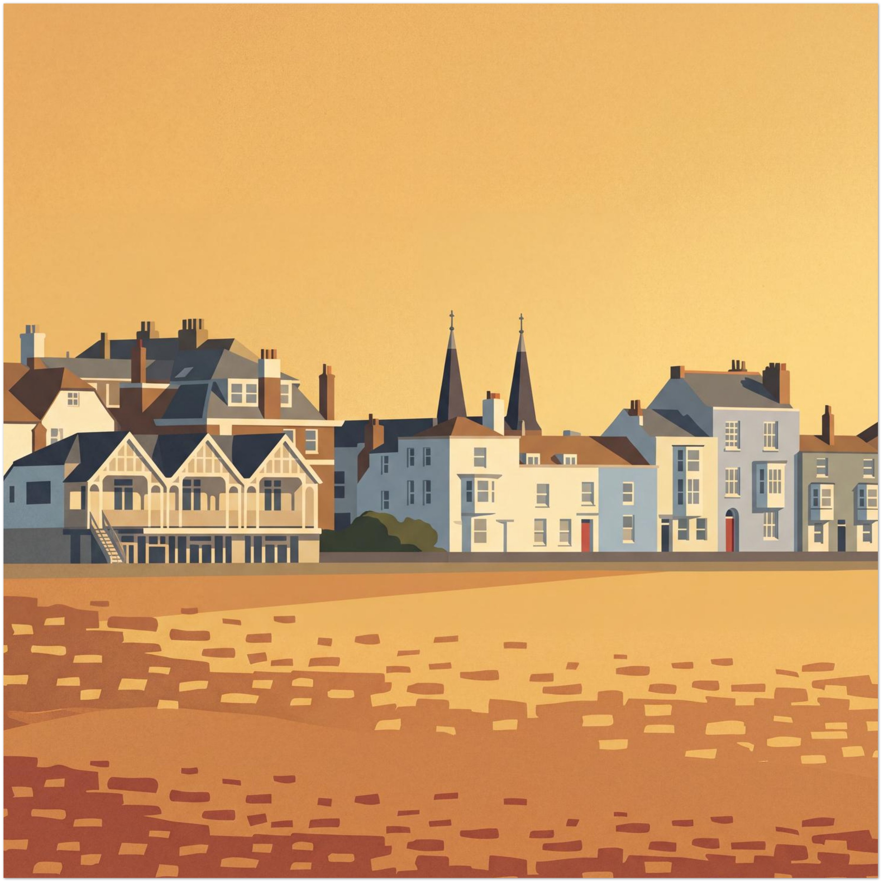 Seafront Print | Crafts by Jon