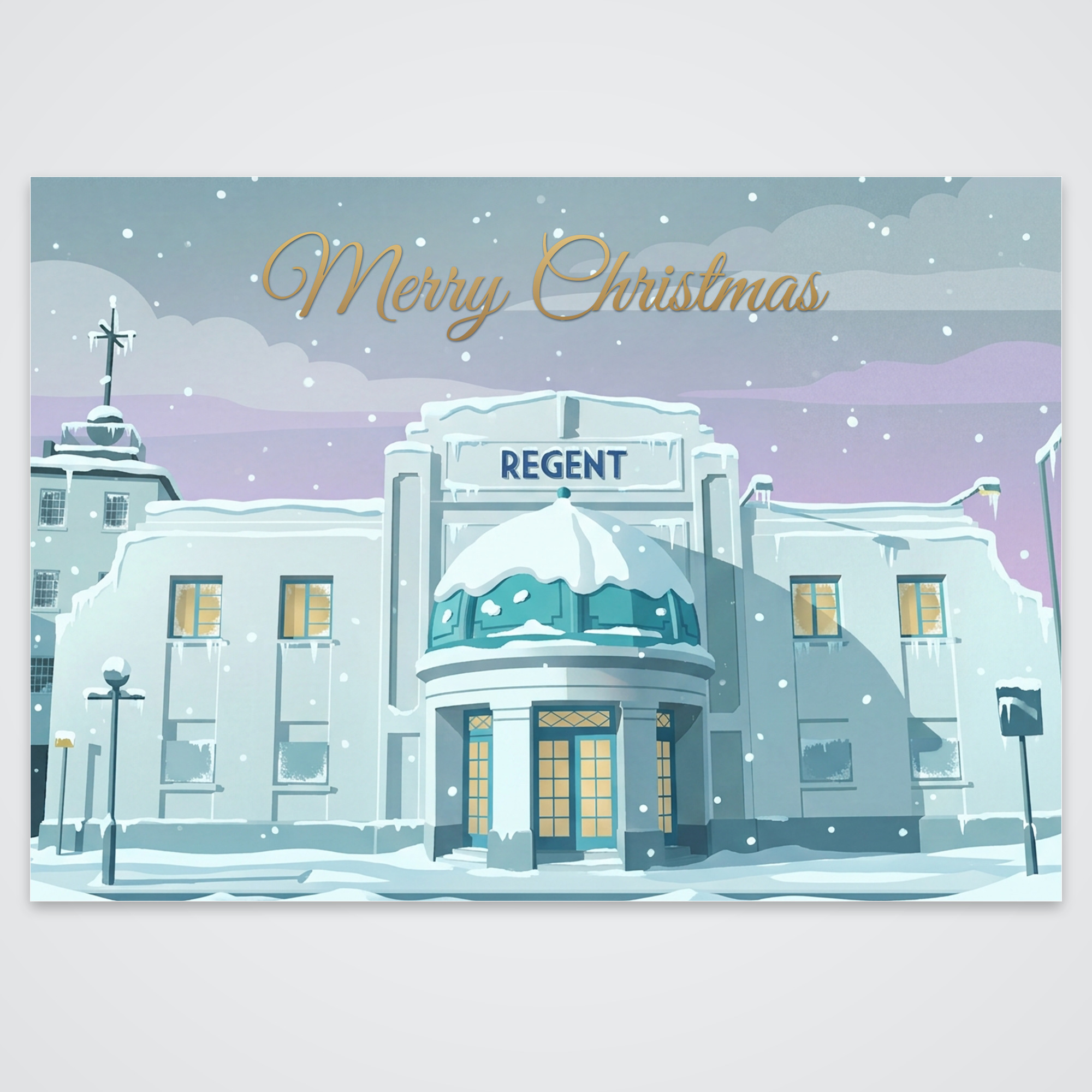 Deal Regent Cinema Christmas Card