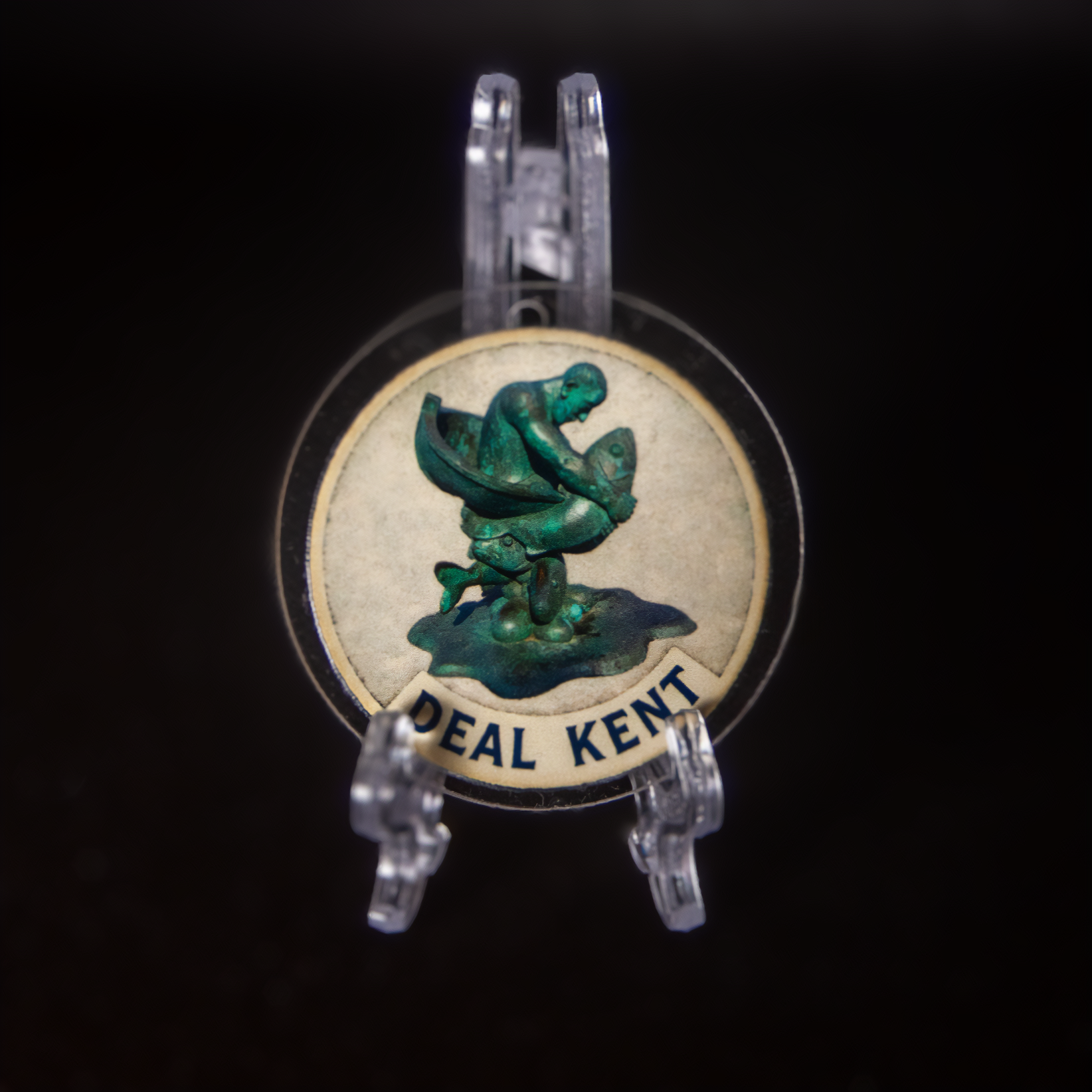 Double-Sided Fisherman Acrylic Keyring