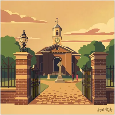 St George's Church Deal Art Print
