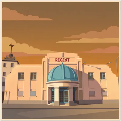 Regent Design Art Print