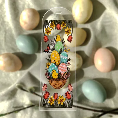 Easter Basket Acrylic Bookmark